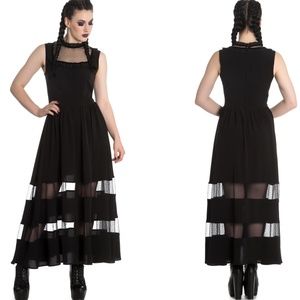 Spin Doctor Bellatrix Black Maxi Dress